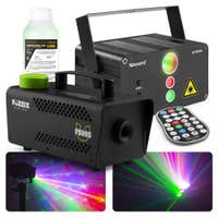 BeamZ Athena Láser con batería para fiestas con máquina de humo de 500 W