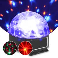 Luz de discoteca Max Magic Jelly Ball con 6 LED brillantes y de colores