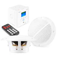 Power Dynamics BTW30 Sistema de audio Bluetooth con 2 altavoces marinos