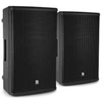 Conjunto Power Dynamics con 2 altavoces activos Bi-Amp PD415A de 15 pulgadas - 1400 W
