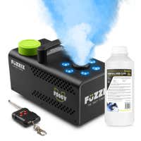 Fuzzix F506V Máquina de humo que incluye 1L de líquido de humo - Con 6 LED RGB y mando a distancia inalámbrico