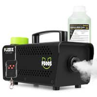 Fuzzix F500S Máquina de humo para fiestas con 1 litro de líquido humidificador e inhalación a distancia - 500W