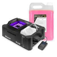 BeamZ BLAZE1800 Máquina de humo con CO2 líquido, humo horizontal y vertical - con 24x LED RGBA de 4W