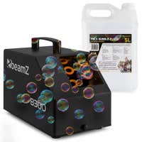 Máquina de burbujas BeamZ B300 con 5 litros de líquido y control remoto