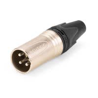 NEUTRIK Conector XLR 3P Macho NC3MX