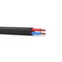 PD Connex - Cable de altavoz RX15 100 V, 2 x 2,5 mm, rollo de 305 metros, color negro