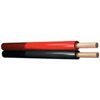 PD-Connex RX24 Cable paralelo 2 conductores, 2 x 2.5mm, 25A, Rojo/Negro, 100m