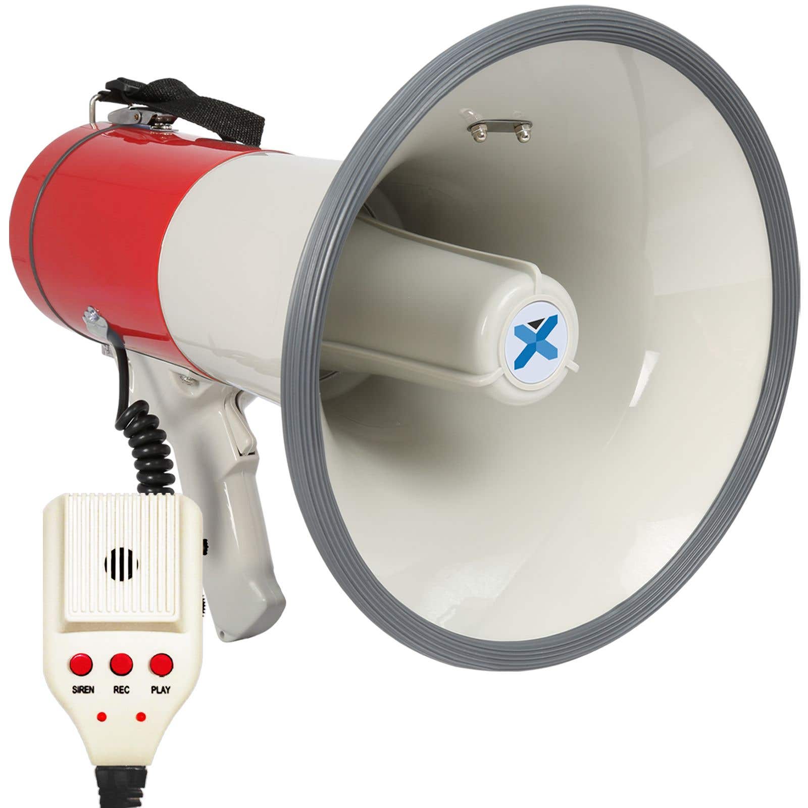 Vonyx MEG050 Megafono 50W Grabacion Sirena Microfono