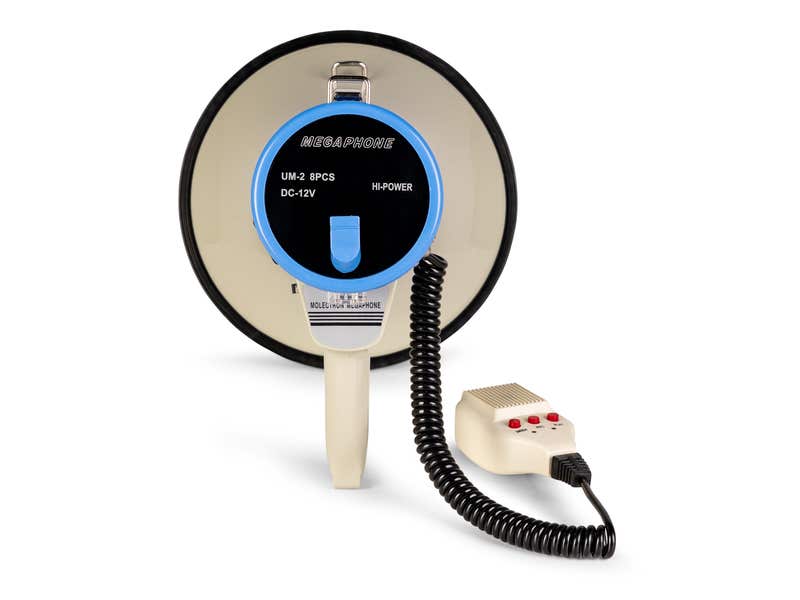 ASHSDI Megáfono De Estadio Megáfonos Sirena De Emergencia Para Coche