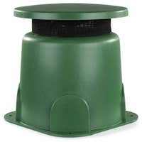 Power Dynamics GS640 – Altavoz de jardín 100V 40W verde IPX5 con sonido 360° resistente al agua