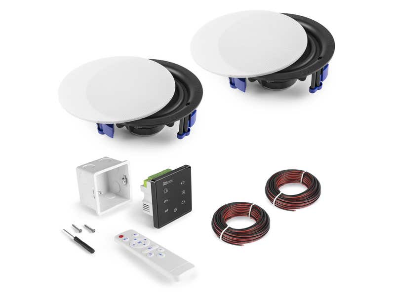 Selector De Altavoces Empotrable Power Dynamics - Controla 2 Zonas De Sonido (A/B/A+B)