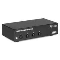 Power Dynamics SSW4 - Selector de altavoces para 4 altavoces - 100 W por canal
