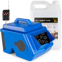 Máquina de burbujas BeamZ B1500 con 5 litros de líquido - Incluye control remoto