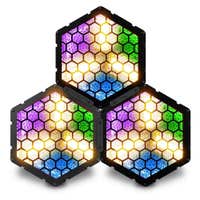 BeamZ RB90 - Pack 3 Cegadoras Retro LED RGB y Blanco Cálido 3x30W con Control DMX