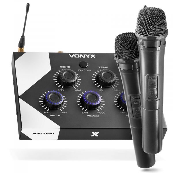 Vonyx AV510 Controlador de micros Karaoke Pro