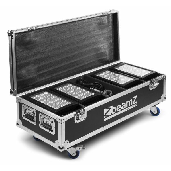 beamZ Pro Flightcase FL4 para 4pcs Star-Color 240 o 360 Proyectores Wash