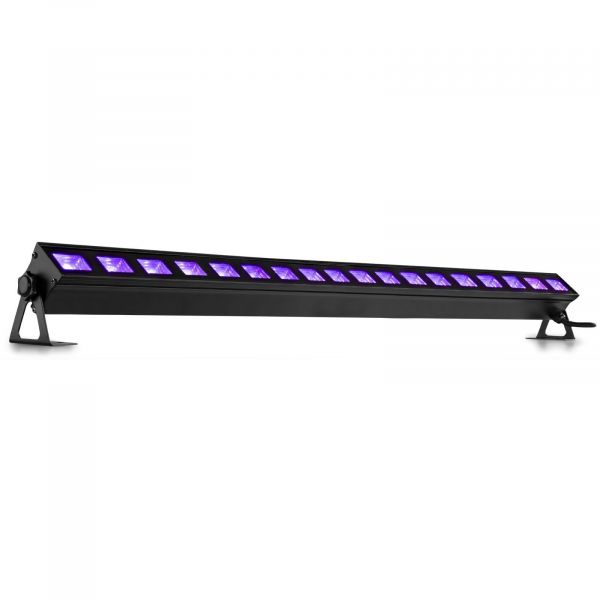 BeamZ BUV183 Barra LED UV de 96cm con 18 leds de 3W ultravioleta