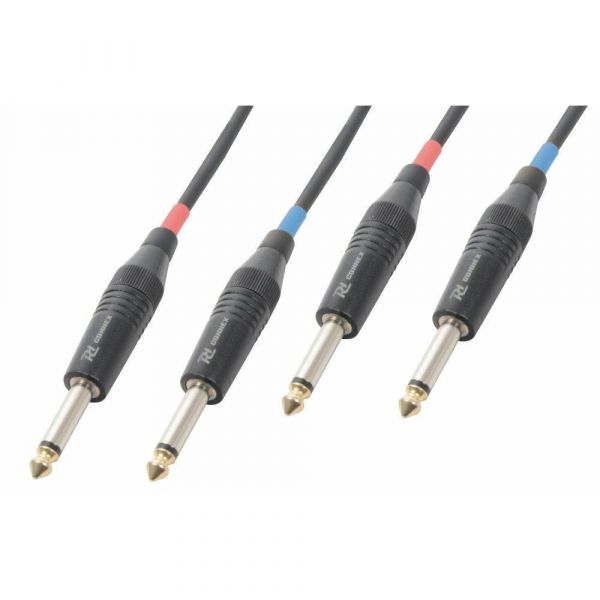PD-Connex CX72-5 Cable 2xJack 6.3Mono-2xJack 6.3Mono 5.0m