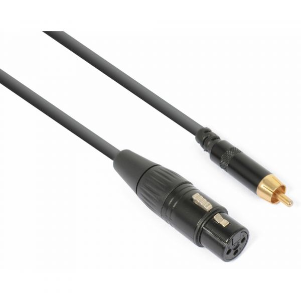 PD-Connex CX136 Cable convertidor XLR Hembra- RCA Macho