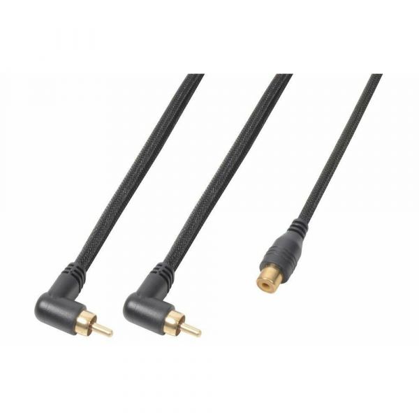 PD-Connex CX142 Cable 2xRCA Macho -1xRCA Hembra 0,3M