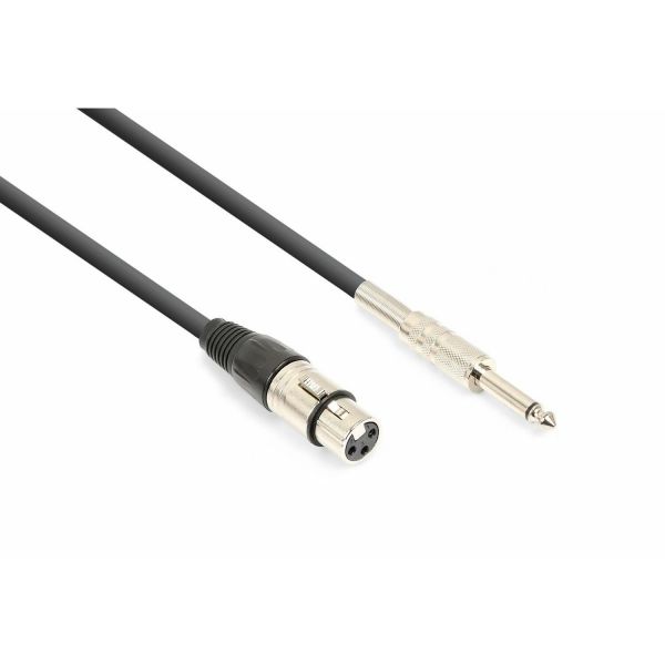 Vonyx CX314-1 Cable XLR Hembra-Jack 6.3 Mono (1.5m)