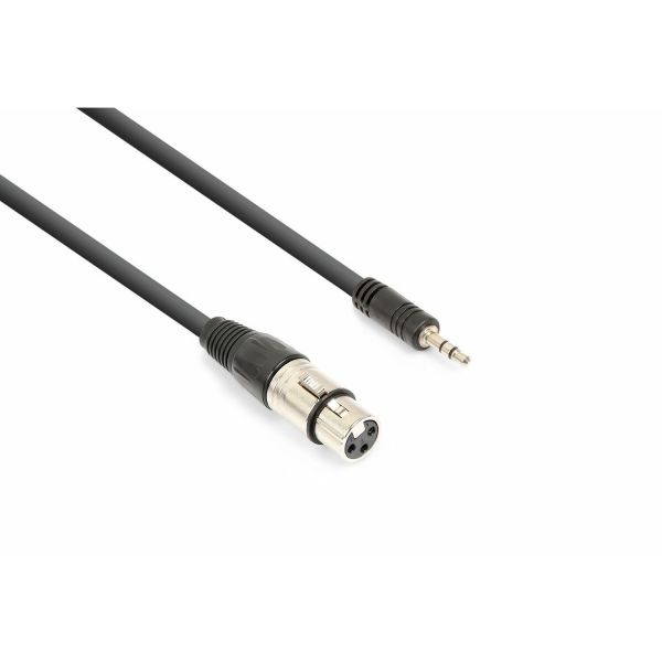 Vonyx CX320-05 Cable XLR Hembra-Jack 3.5 Stereo (0.5m)