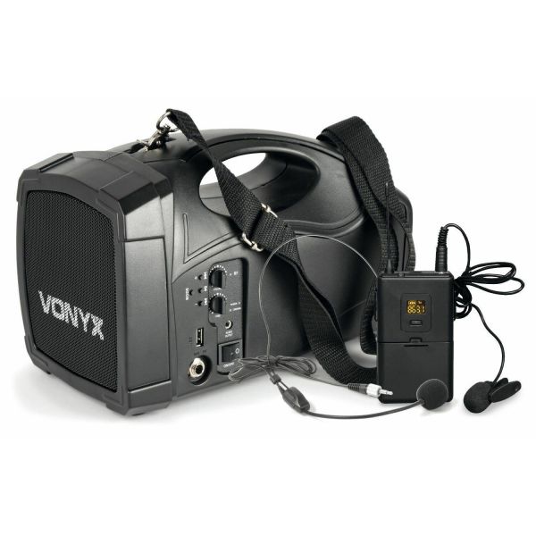 Vonyx ST012 Megafono con micro inalambrico y bateria