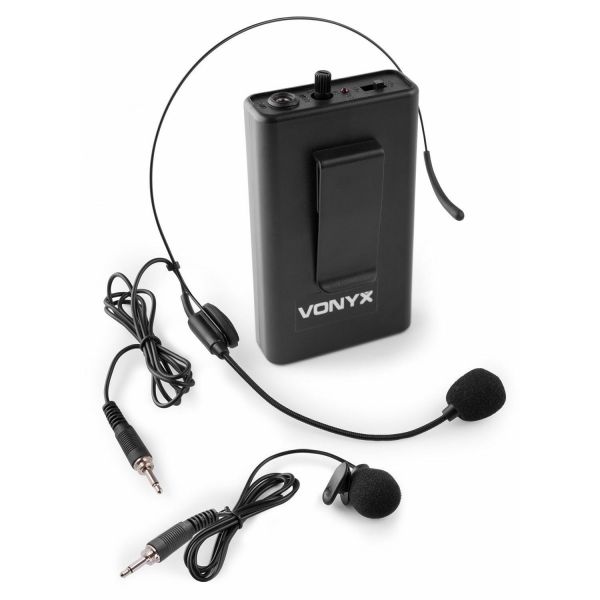 Vonyx BP10 Petaca con micro de cabeza 863.1 MHz