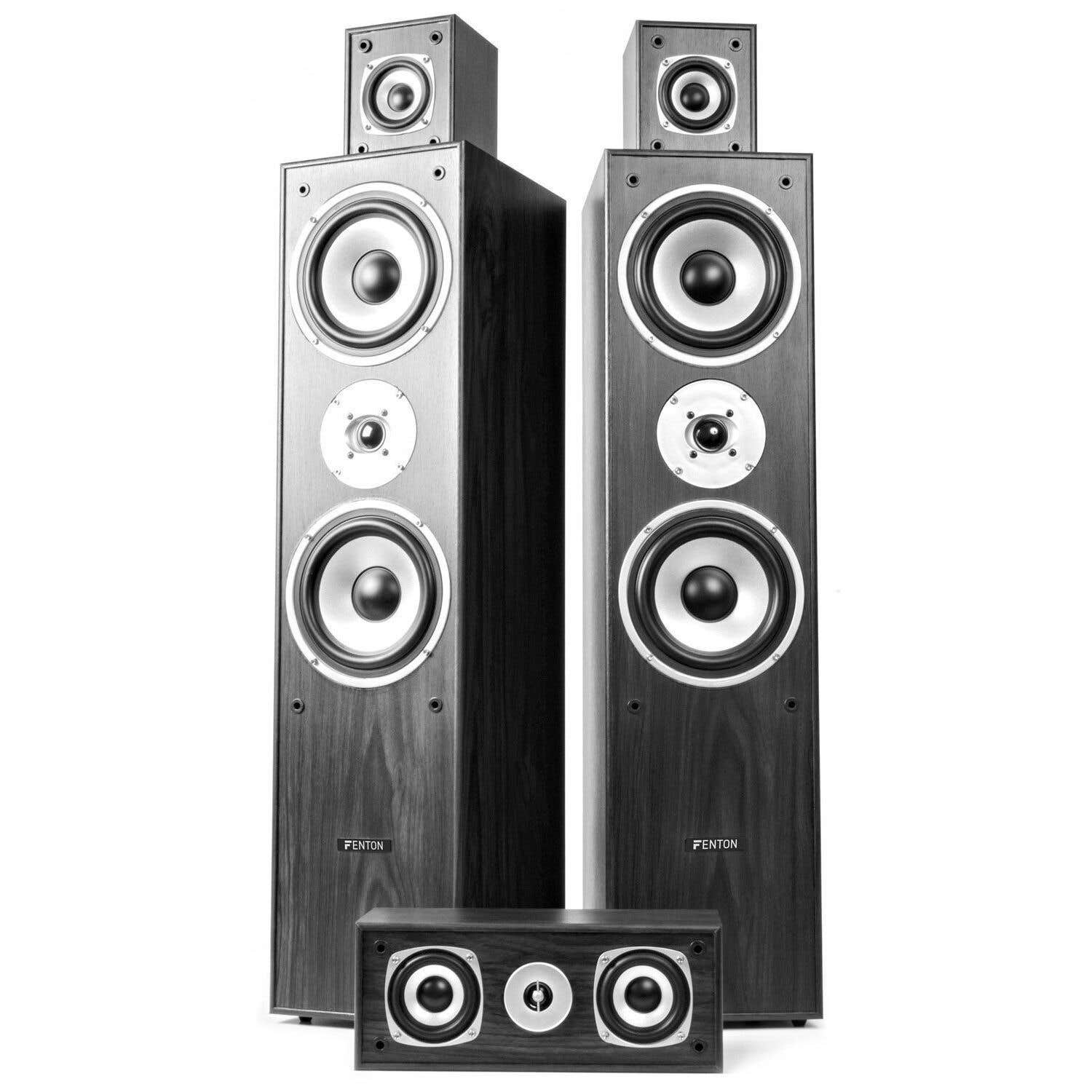 Fenton HF5B Sistema Home Theatre 5.0 - Negro