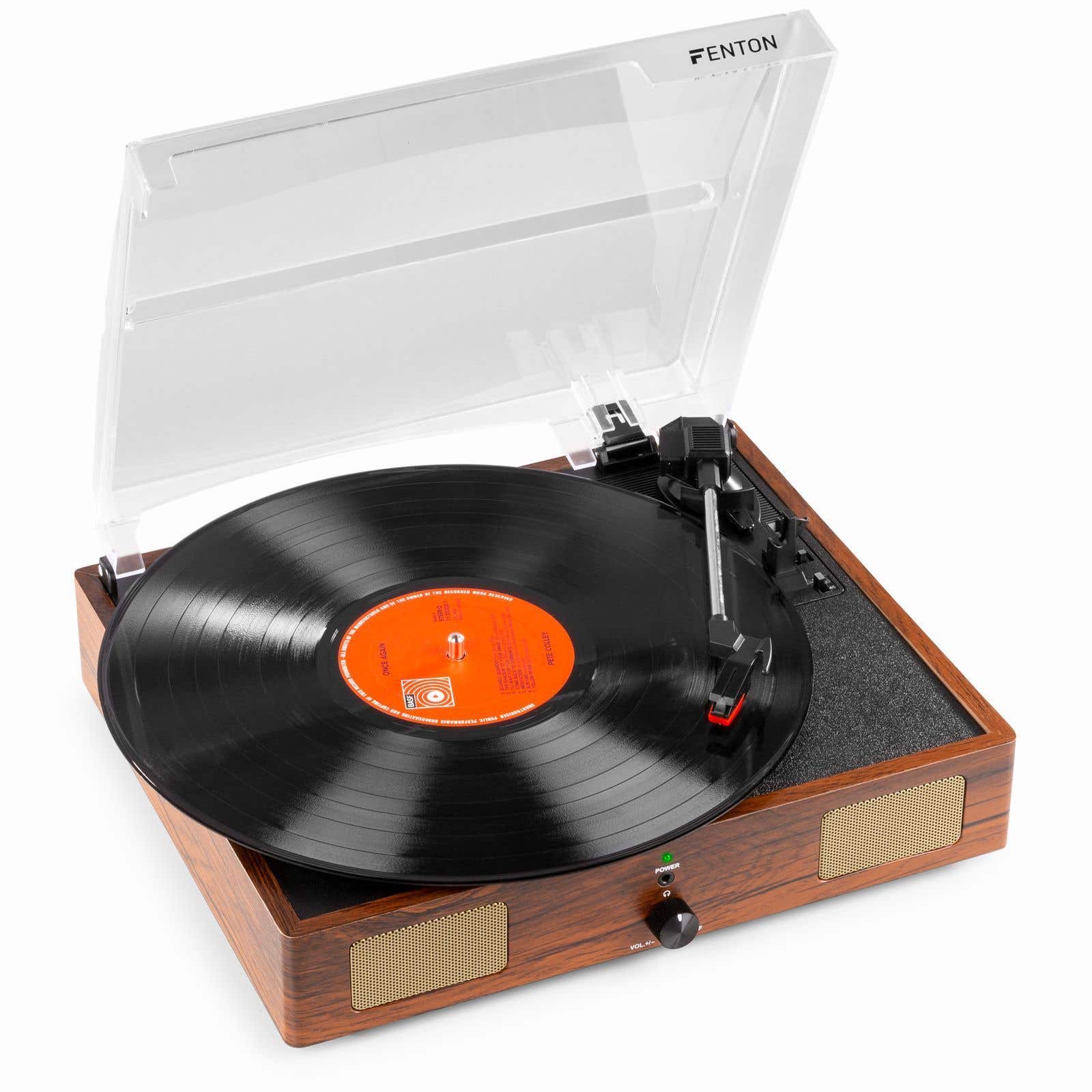Fenton RP106W Tocadiscos Madera con USB