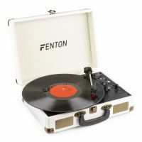 Fenton RP115G Tocadiscos en Maleta con Bluetooth - Crema