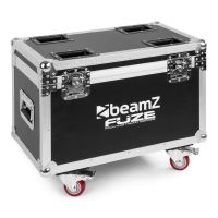 beamZ FCFZ42 Flightcase para 4pcs cabezas moviles Serie Fuze 2812/712/1910