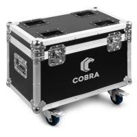 BeamZ Professional FC4COBRA Flightcase para 4 cabezas móviles Cobra