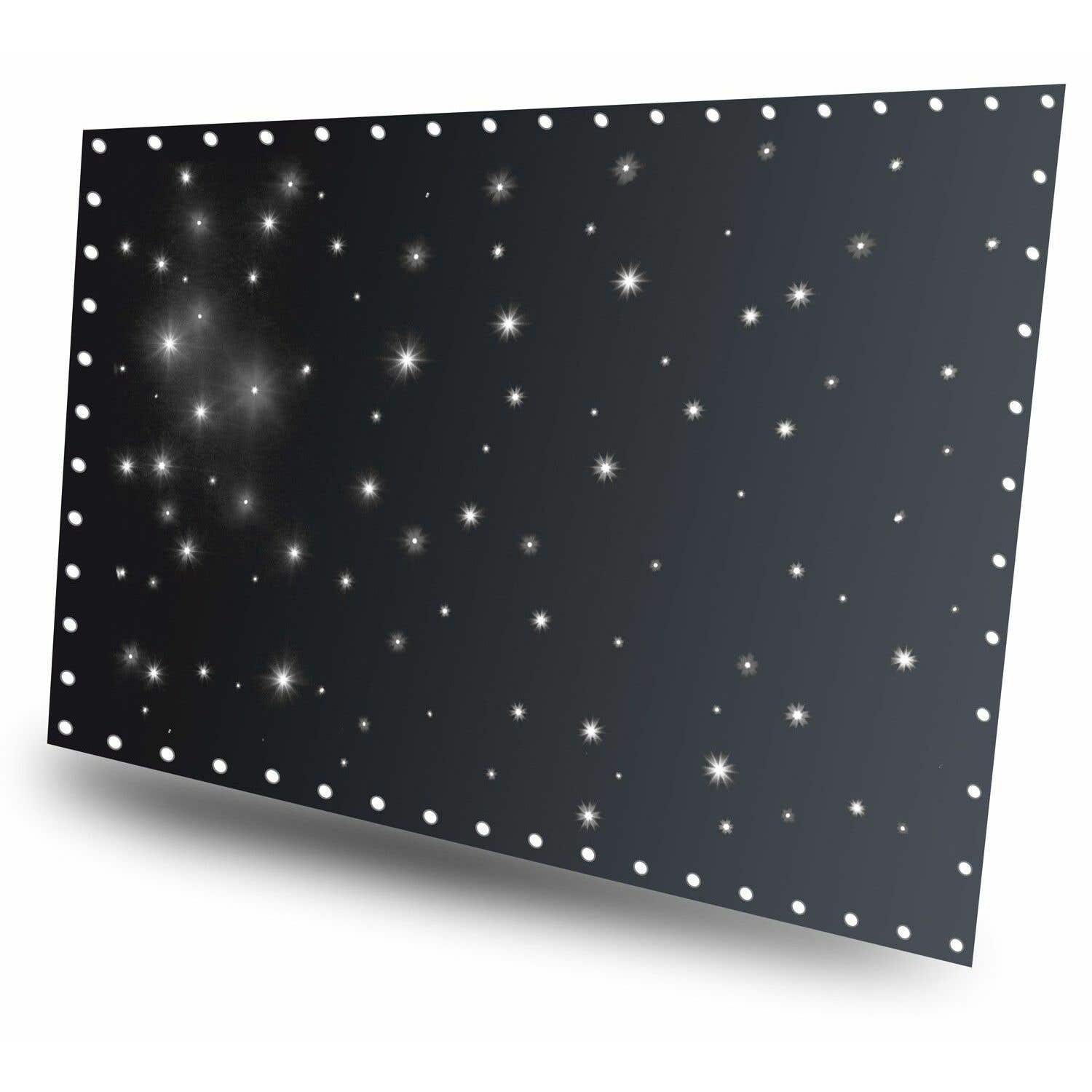 beamZ SPW96C Cortina de estrellas LED96 Blanco frio 3x 2m con controlador