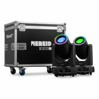 BeamZ Professional Nereid380B Pack de 2 cabezas móviles en flight case