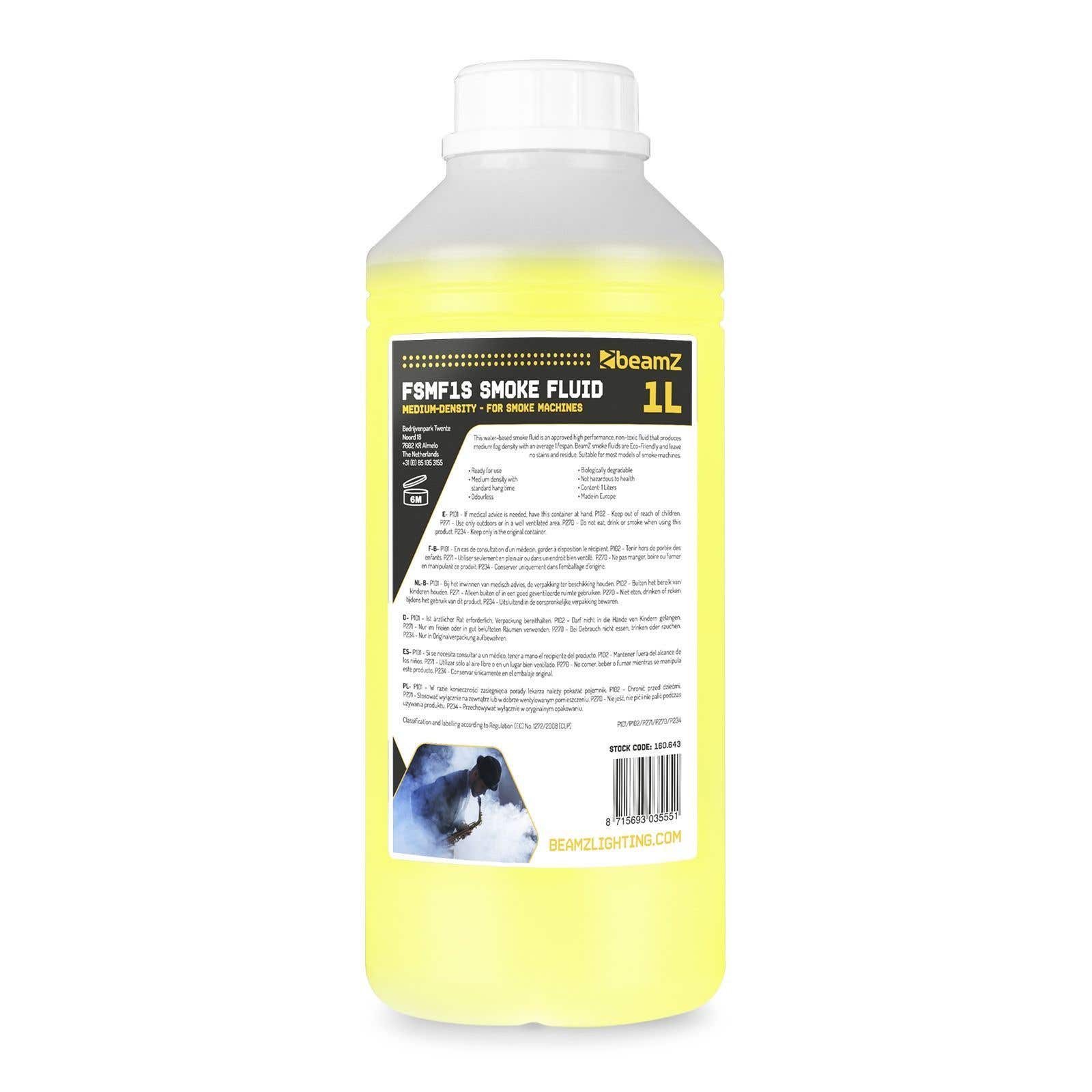 beamZ FSMF1H Líquido de Humo 1L Alta densidad
