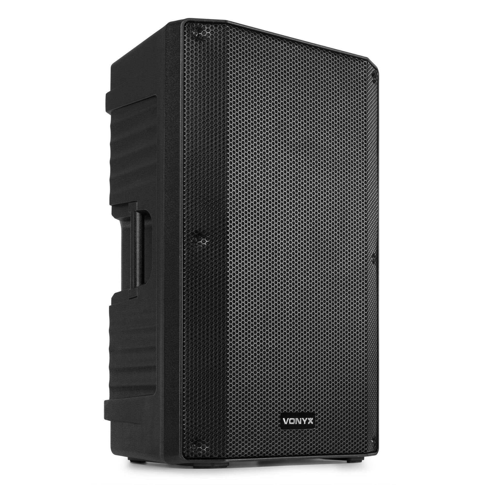 Vonyx VSA15BT Altavoces activos Bi-Amplificados 15" 1000W BT/MP3