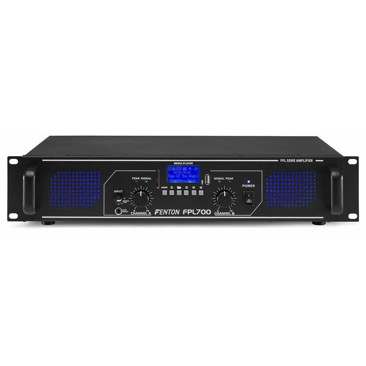 Fenton FPL700 Amplificador Digital LED azules + EQ