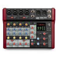 Power Dynamics PDM-Y601 - Mezclador de 6 canales con Bluetooth y Phantom