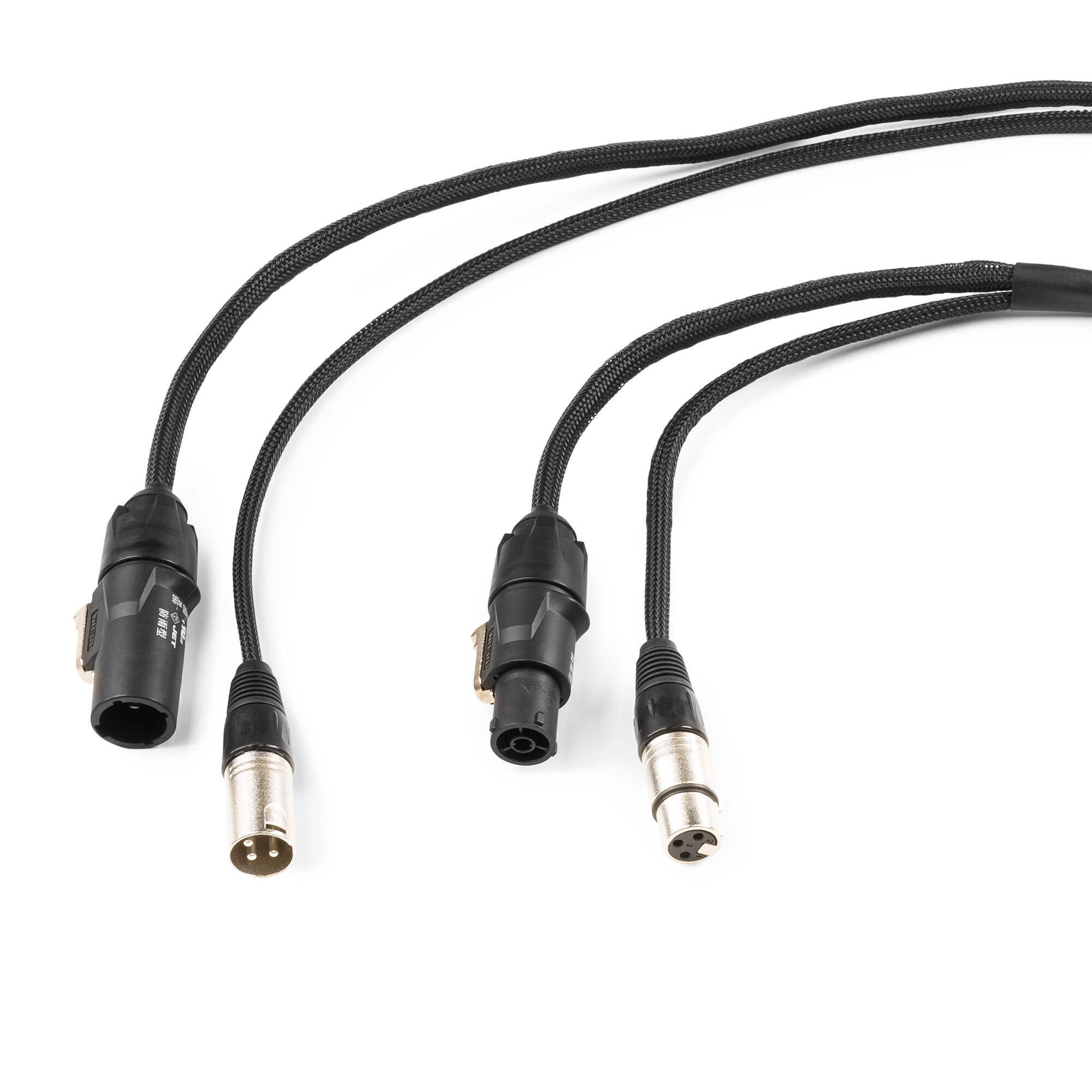 Power Dynamics Connex CX07-05 Cable combinado Powerconnector TR - XLR M / TR - XLR F - 0,5 metros