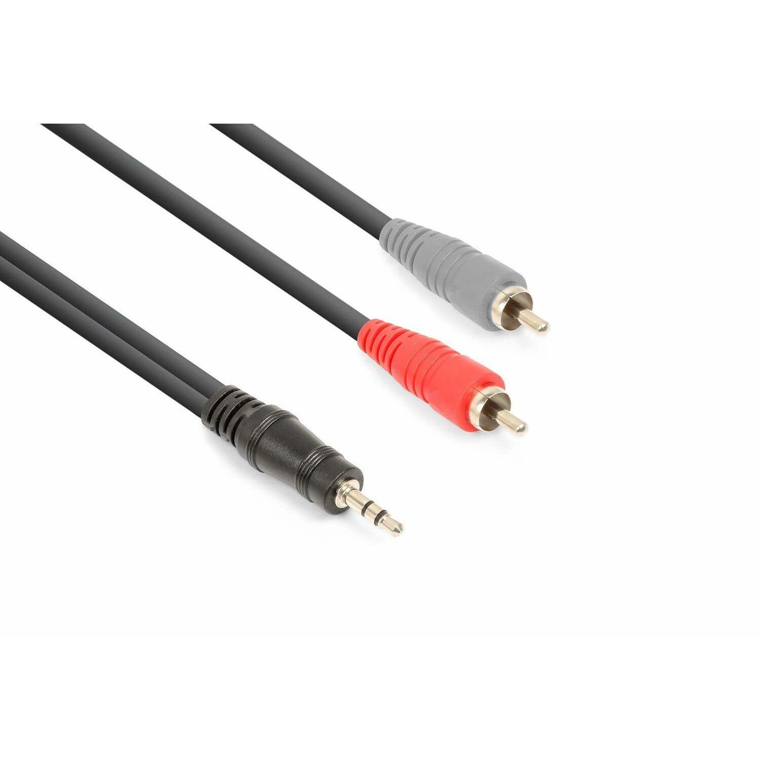 Vonyx CX334-1 Cable 3.5mm Stereo- 2x RCA Macho 1.5m