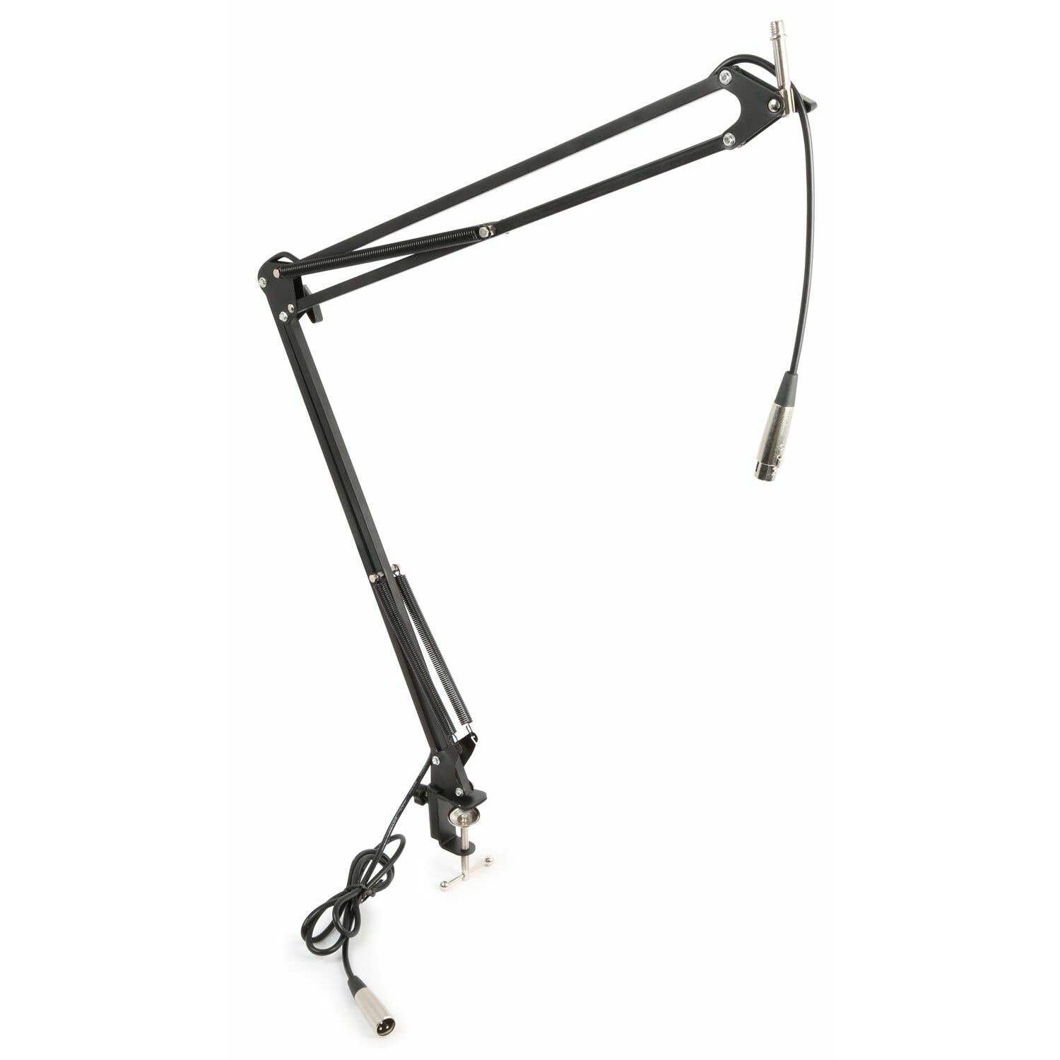 Vonyx TS05 Soporte de mesa para micros de estudio con cable incorporado