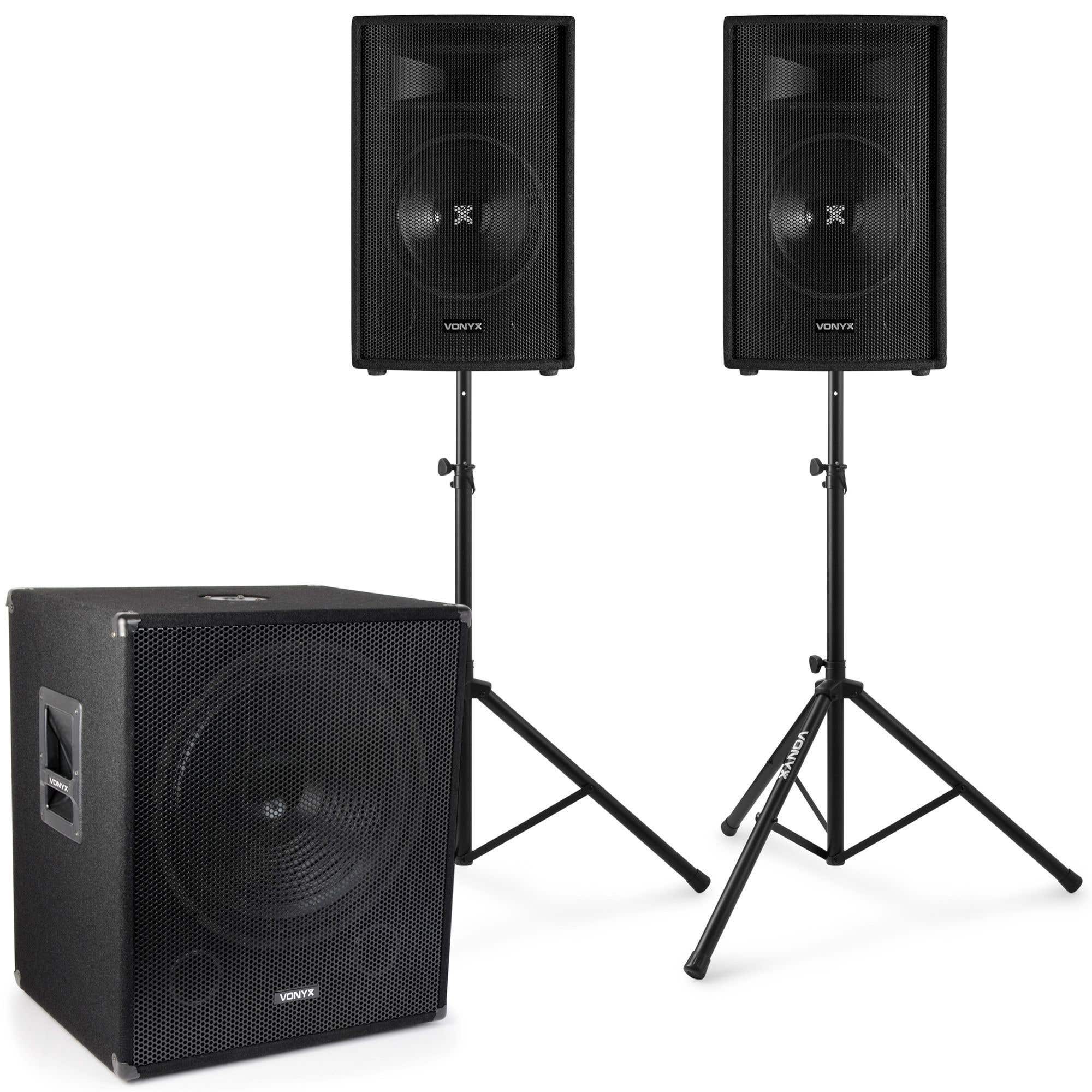 Vonyx 2.1 set completo para directo de 1600 vatios