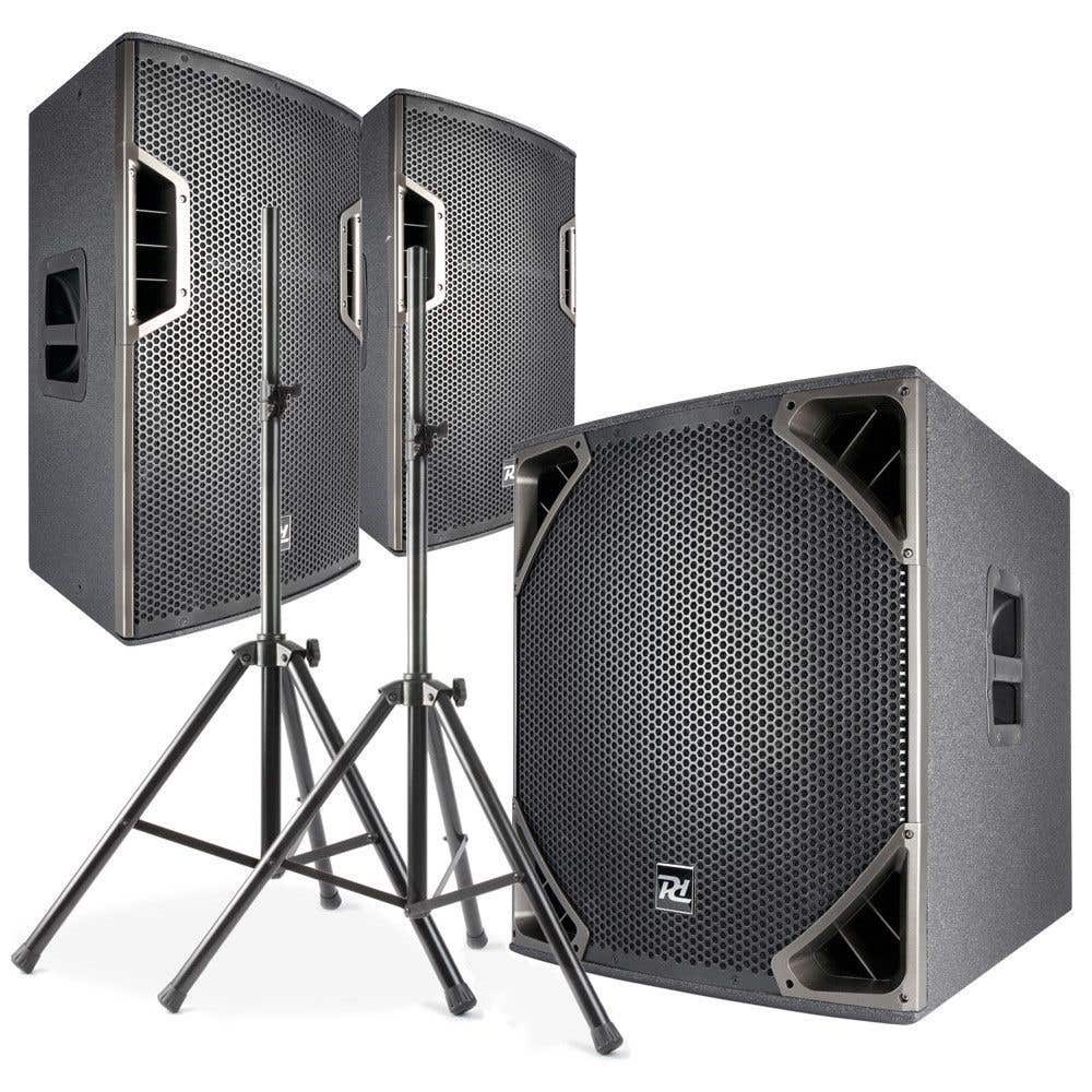 Conjunto Power Dynamics PD-6 active 2.1 - 3400 W