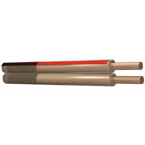 PD-Connex RX18 Cable paralelo altavoz transparente, 2 x 2.5mm, 25A, Transparente, 100m