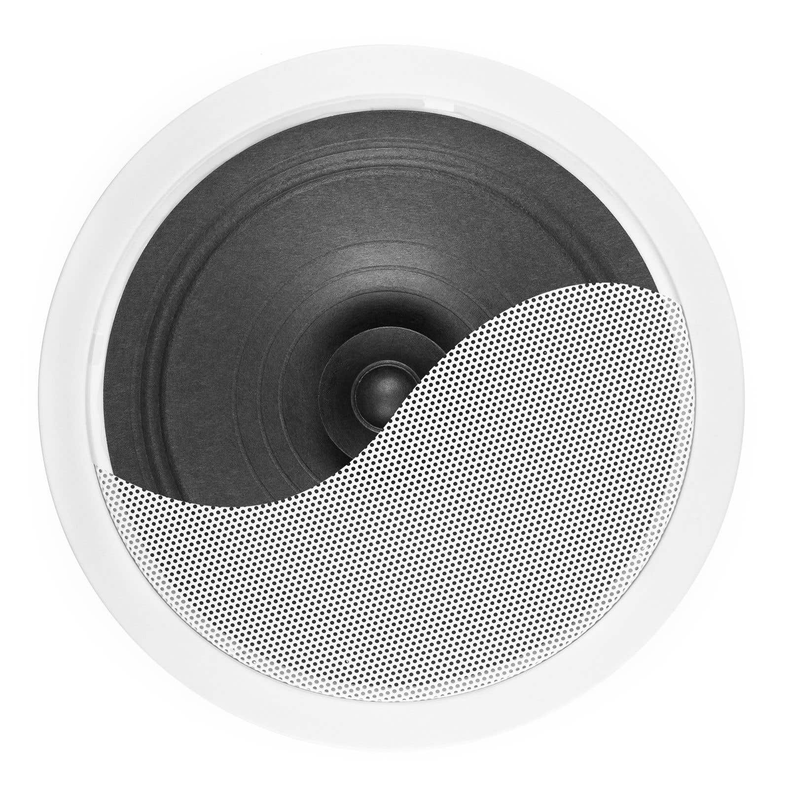 Power Dynamics CSPS6 Altavoz de techo de 6,5" a 16 Ohm color blanco