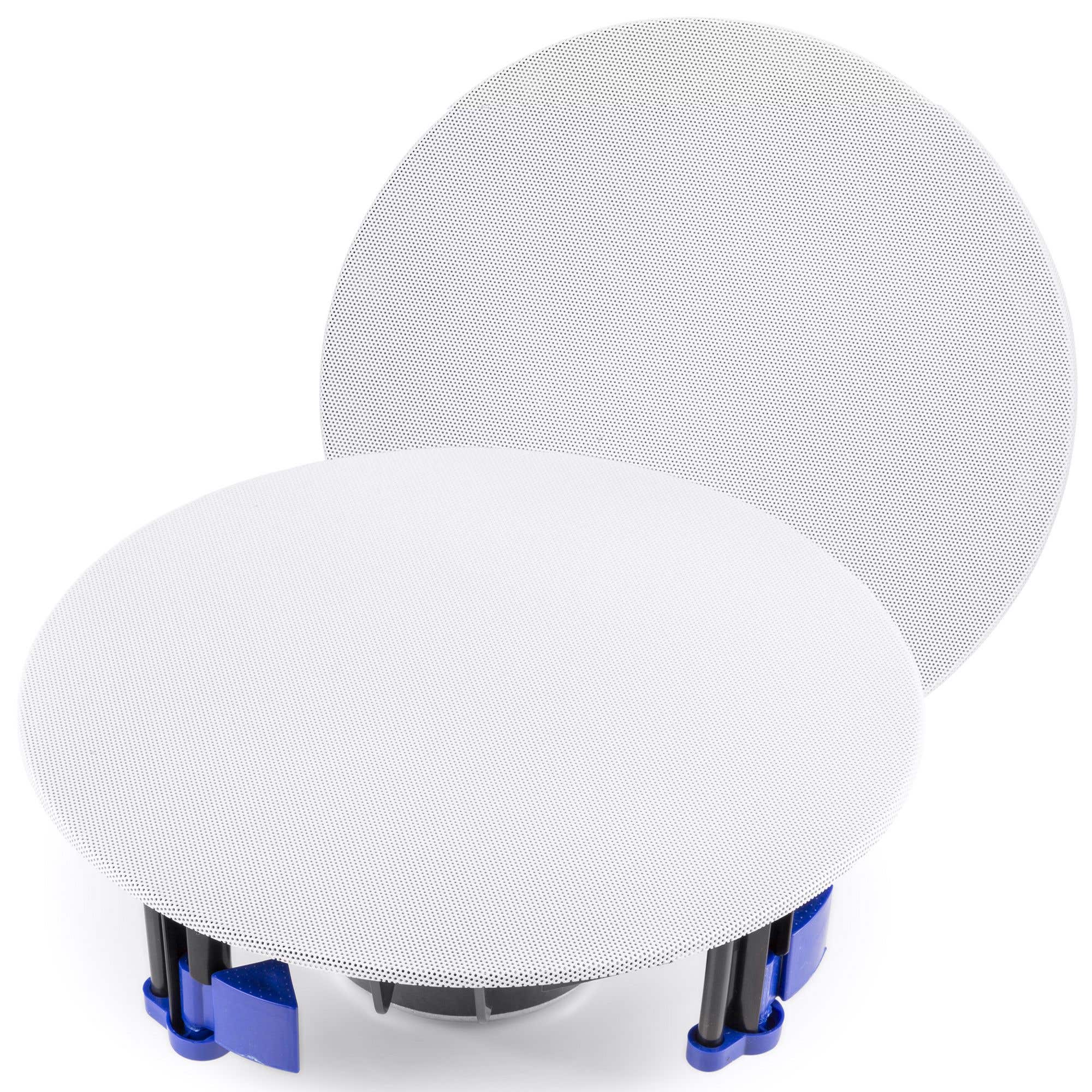 Power Dynamics NCBT8 Conjunto altavoces de techo de bajo perfil amplificados BT 8" Blanco