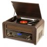 Fenton Nashville Tocadiscos retro con Bluetooth, reproductor de CD y radio FM y DAB