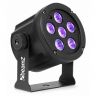beamZ SlimPar30 UV Foco ultravioleta/luz negra con 6 leds de 2W y mando a distancia IR