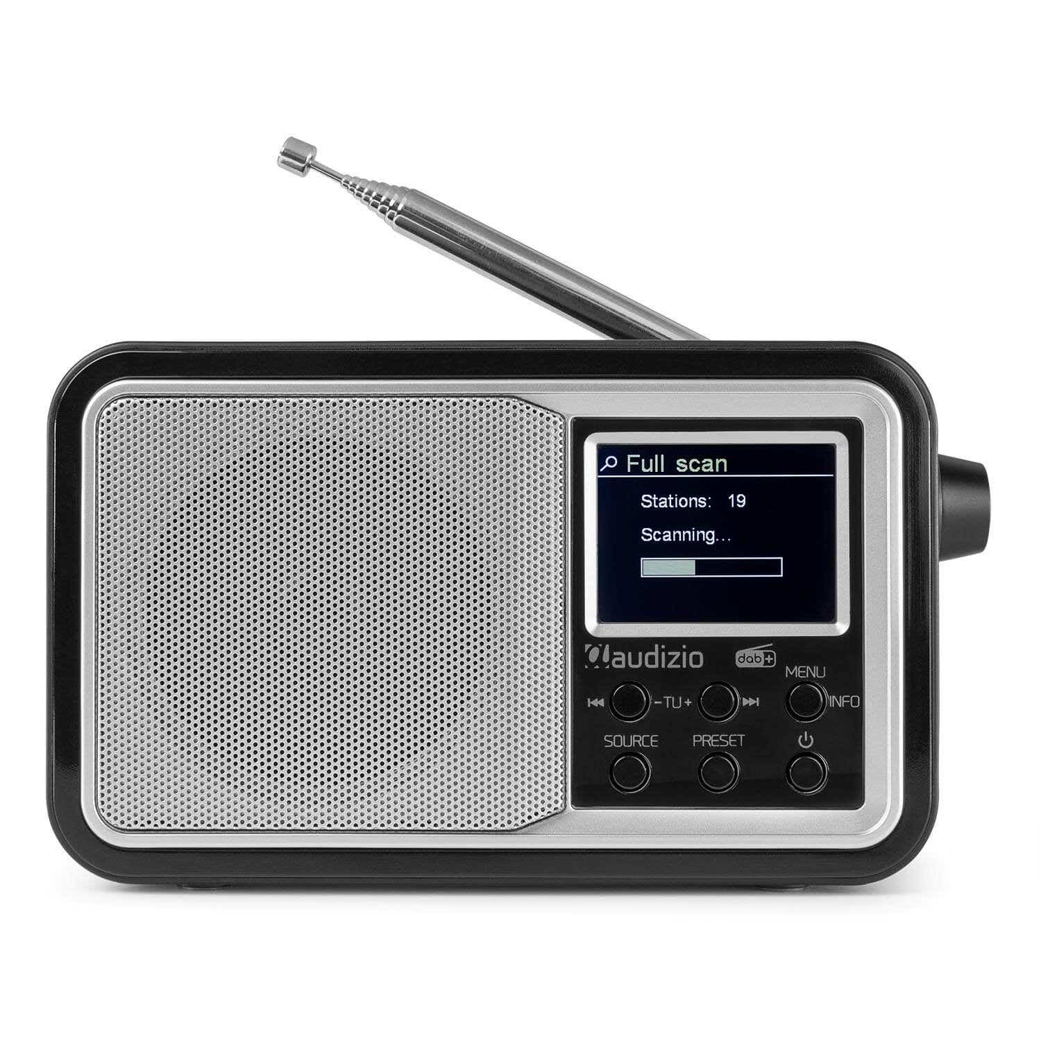 Audizio Parma Radio Portátil DAB+ Blanco